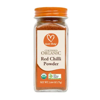 Certified Organic Red Chilli Powder