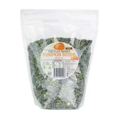 Certified Organic Pumpkin Seeds Pepitas