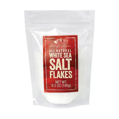 All Natural White Sea Salt Flakes