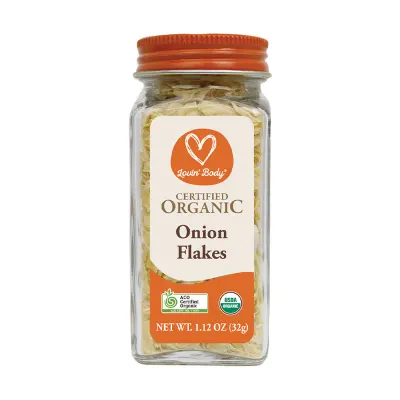 Certified Organic Onion Flakes
