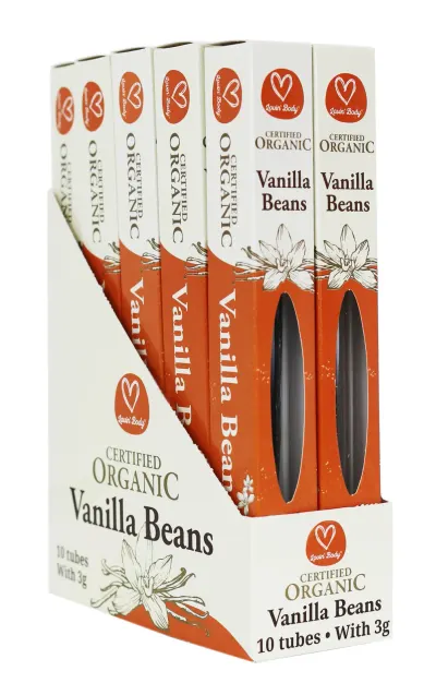 Certified Organic Vanilla Beans
