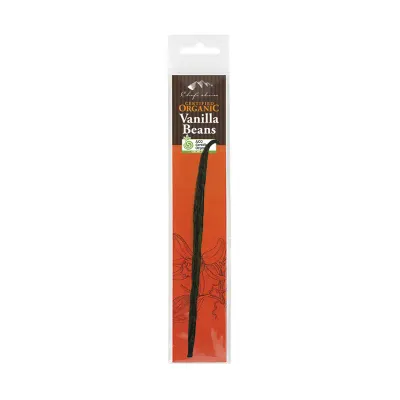Certified Organic Vanilla Single Beans