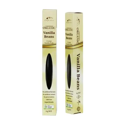 Certified Organic Vanilla Beans