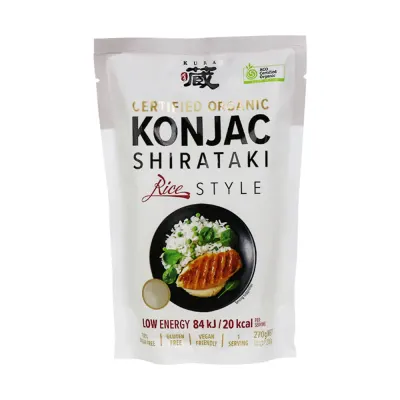 Certified Organic Konjac Shirataki Rice