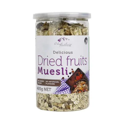Delicious Dried Fruit Muesli