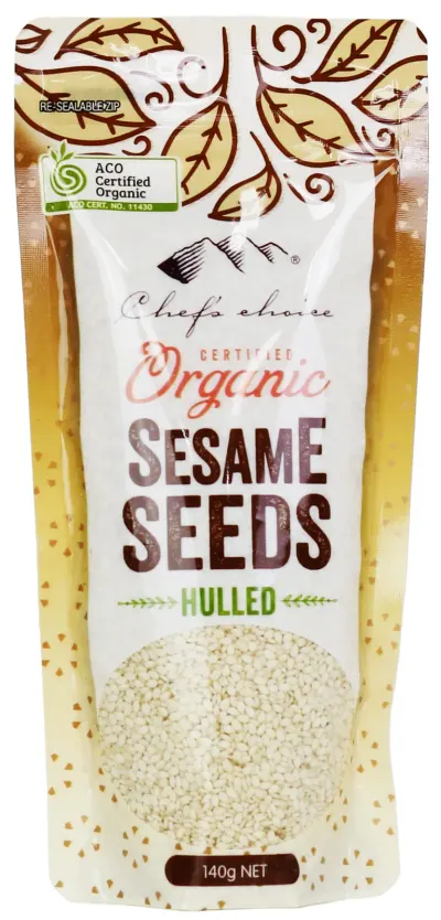 Certified Organic Sesame Seeds – Hulled