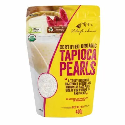 Certified Organic Tapioca Pearl