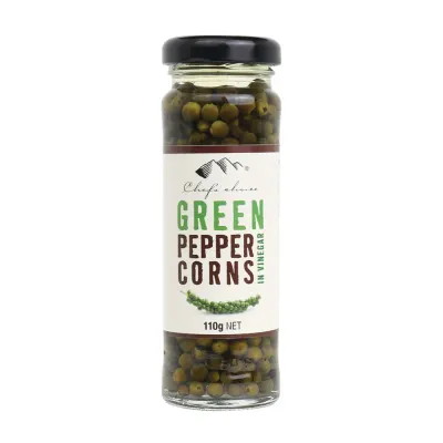 Green Peppercorns in Vinegar