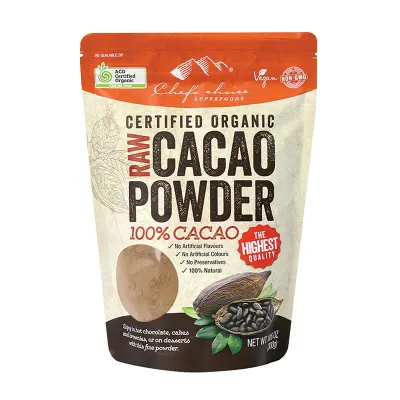 Certified Organic Raw Cacao Powder