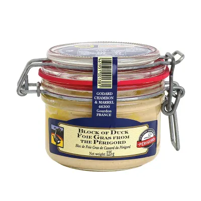 Block of Duck Foie Gras from the Perigord
