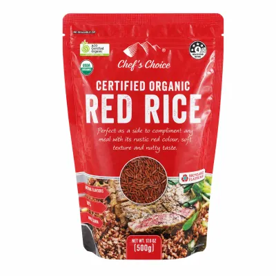 Certified Organic Red Rice