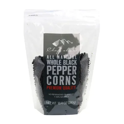 All Natural Whole Black Peppercorns