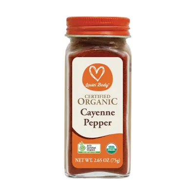 Certified Organic Cayenne Pepper