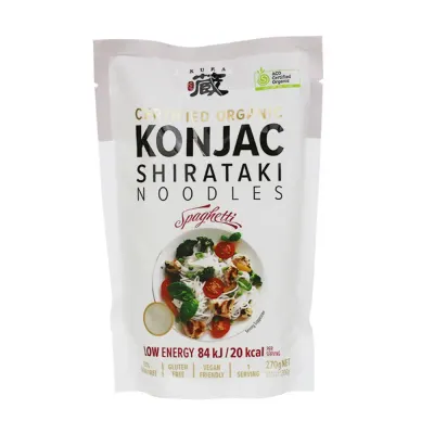 Certified Organic Konjac Shirataki Noodles Spaghetti