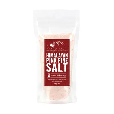 Himalayan Pink Fine Salt – Plastic Bag