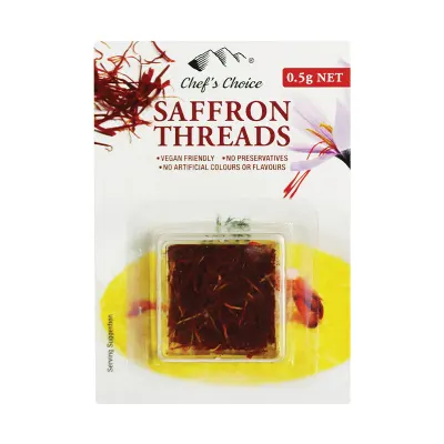 Saffron Threads on Card