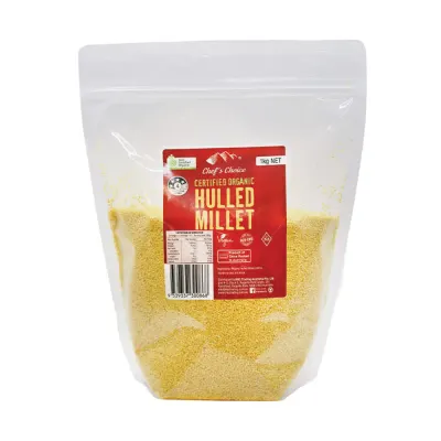 Certified Organic Hulled Millet