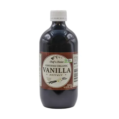 Certified Organic Pure Vanilla Extract