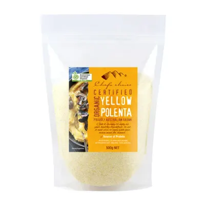 Certified Organic Yellow Polenta