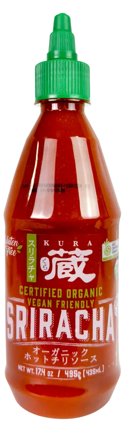 Certified Organic Sriracha Sauce