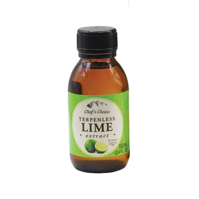 Terpenless Lime Extract