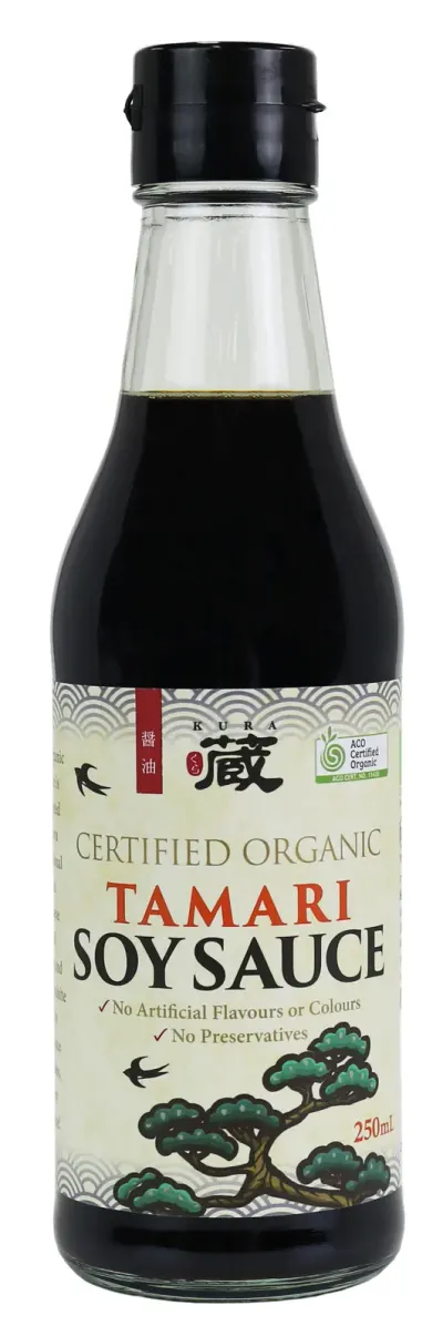 Certified Organic Tamari Soy Sauce