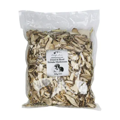 Premium Selected Dried & Slices Hana Donko Shiitake Mushrooms