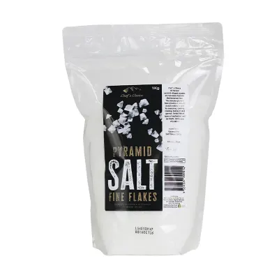 Fine White Pyramid Sea Salt Flakes