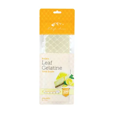 Leaf Gelatine Gold (12 sheets)
