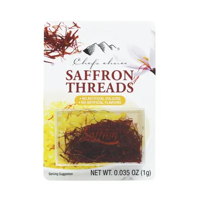 Saffron Threads on Card