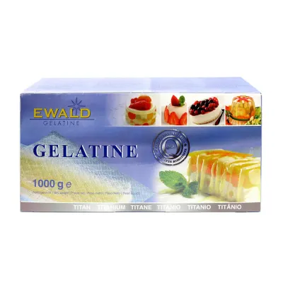 Ewald Gelatine Leaf Titanium