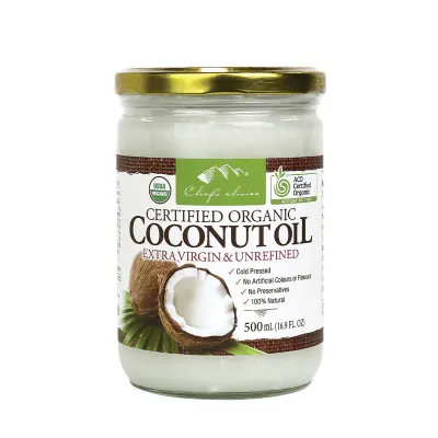 Certified Organic Coconut Oil Extra Virgin & Unrefined