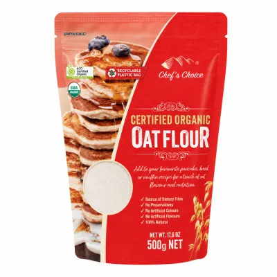 Certified Organic Oat Flour