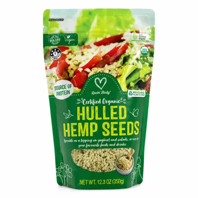 Certified Organic Hulled Hemp Seed