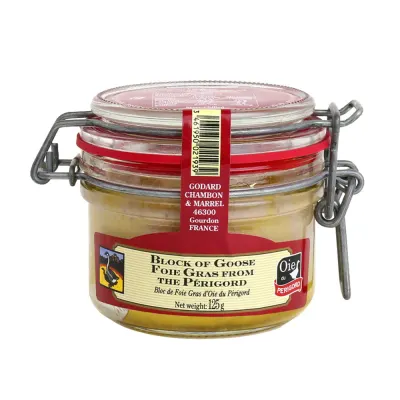 Block of Goose Foie Gras from the Perigord