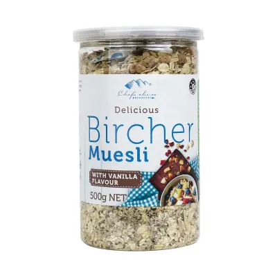 Bircher Muesli with Vanilla Flavour