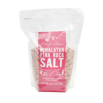Himalayan Pink Rock Salt – Plastic Bag