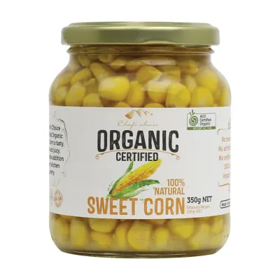 Certified Organic Sweet Corn