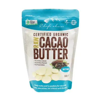 Certified Organic Raw Cacao Butter