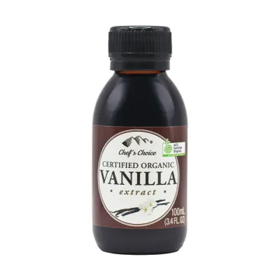 Certified Organic Pure Vanilla Extract