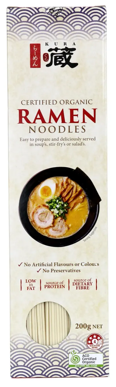 Certified Organic Ramen Noodles