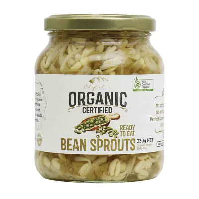 Certified Organic Bean Sprouts