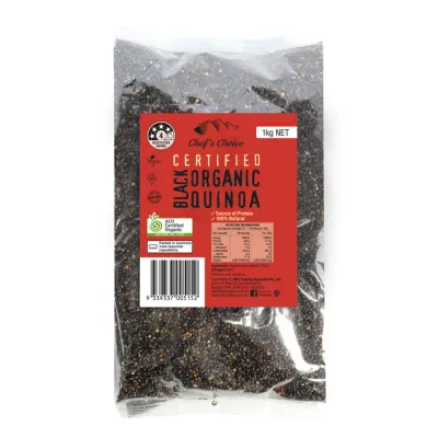 Certified Organic Black Quinoa