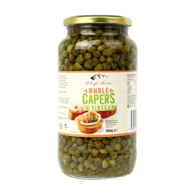 Whole Capers in Vinegar