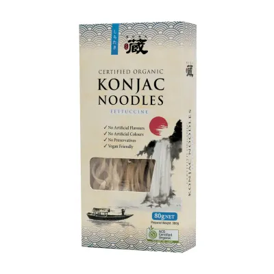 Certified Organic Konjac Noodles Fettuccine