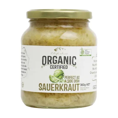 Certified Organic Sauerkraut